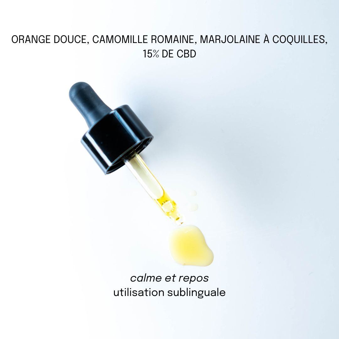 égérie 15% - Camomille romaine et orange douce