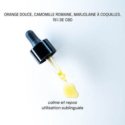 égérie 15% - Camomille romaine et orange douce